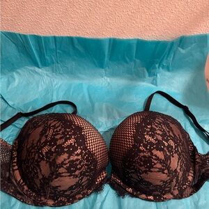 Elegant Black Lace Bra